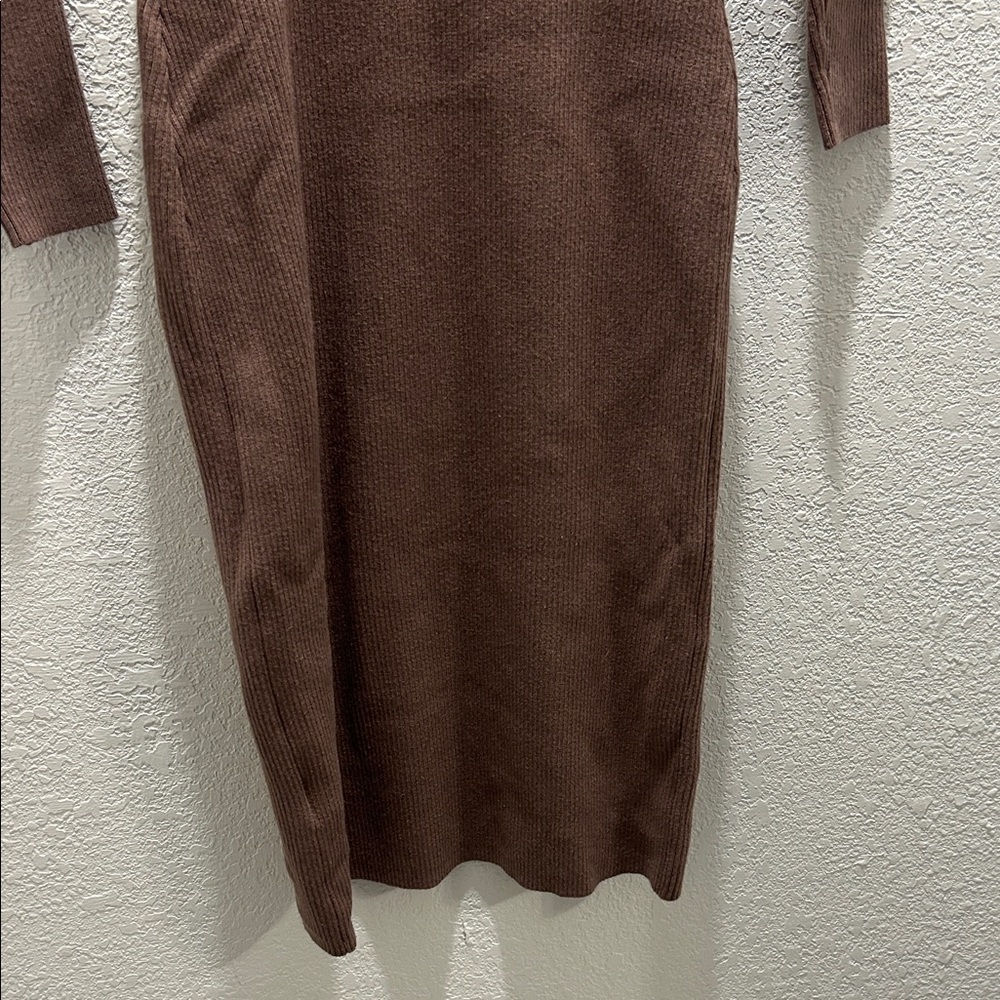 NWT Tan midi dress by Abercrombie sz: small - Picture 6 of 6